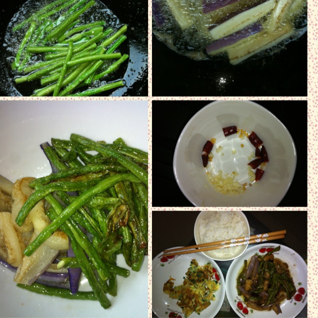 茄子豆角