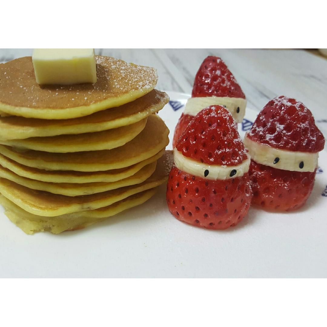 【减脂早餐】无油香蕉松饼（超简单）