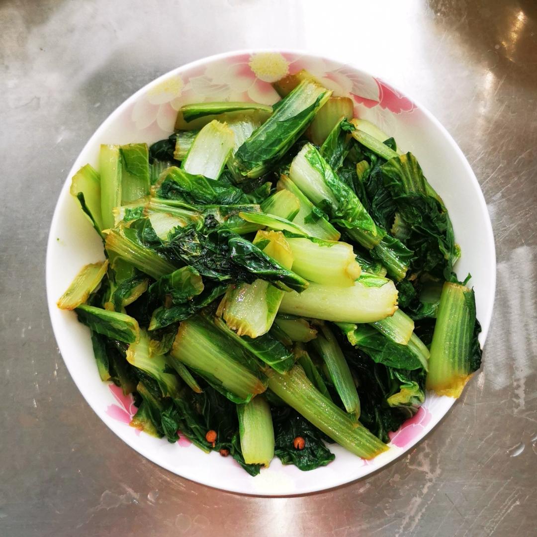 香蒜炒快菜