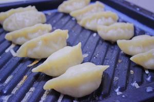 美味煎饺——松下NN-DS1200蒸汽烘烤微波炉食谱的做法 步骤17