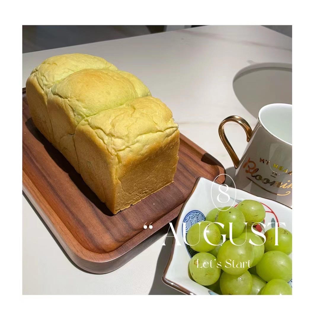 椰奶冻斑斓吐司！