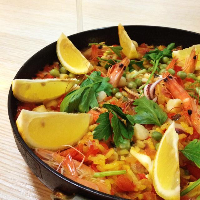 【曼食慢语】Seafood Paella 西班牙海鲜饭