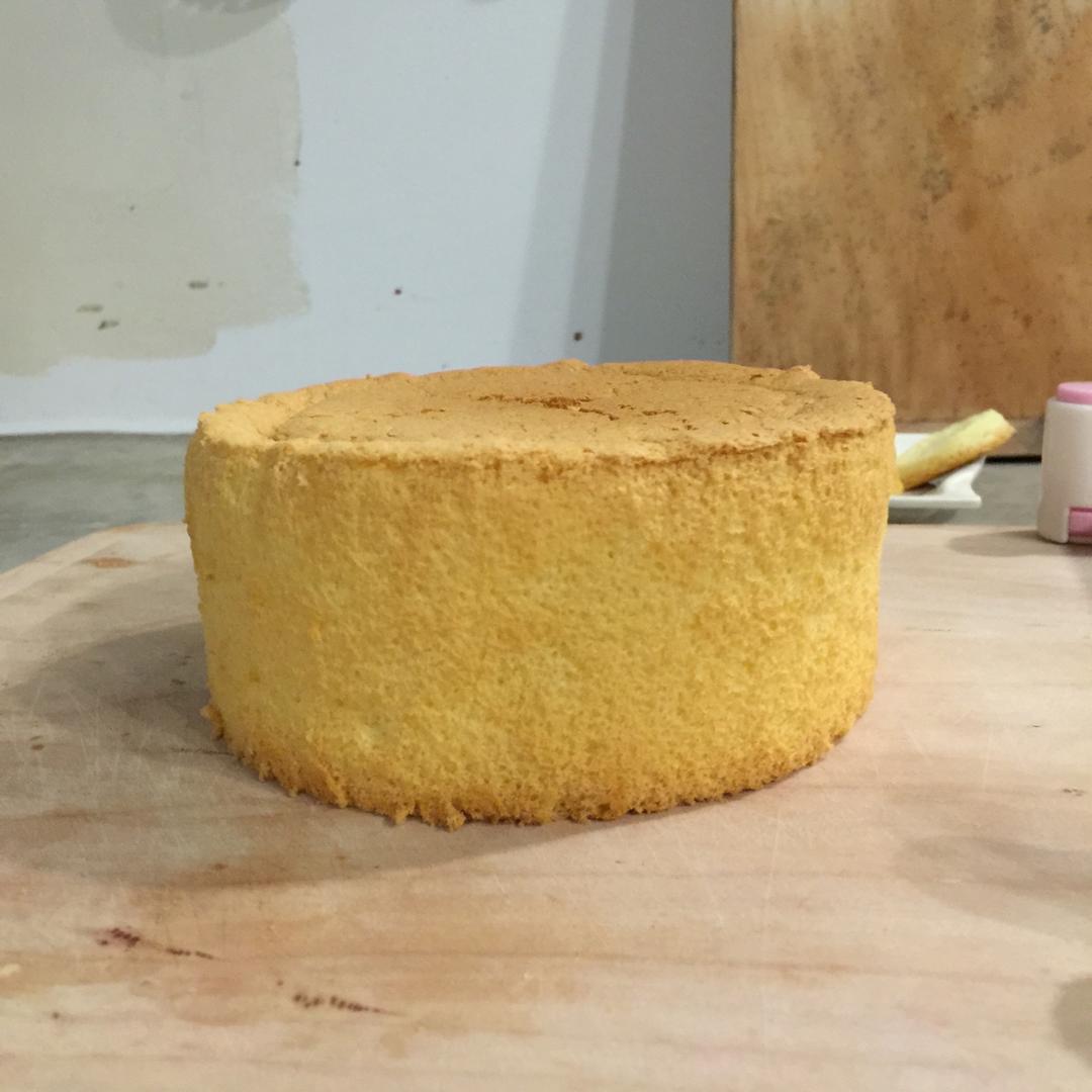 6寸戚风蛋糕（2蛋）