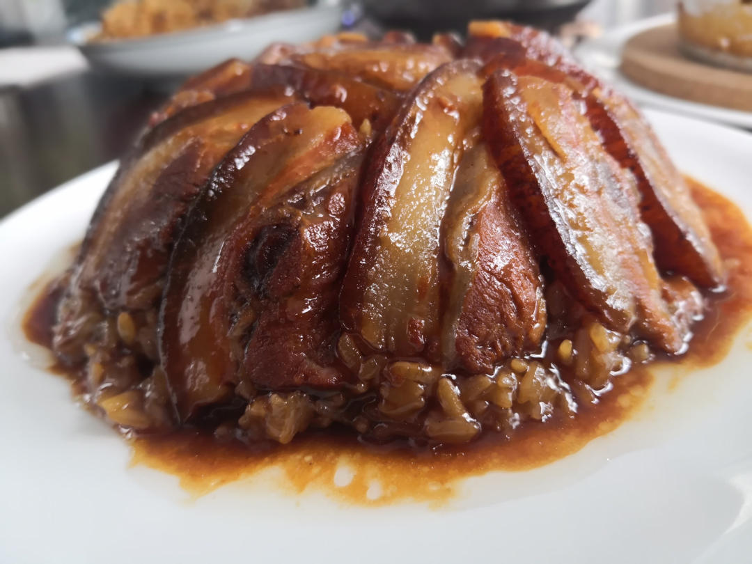 夹沙肉（甜烧白）