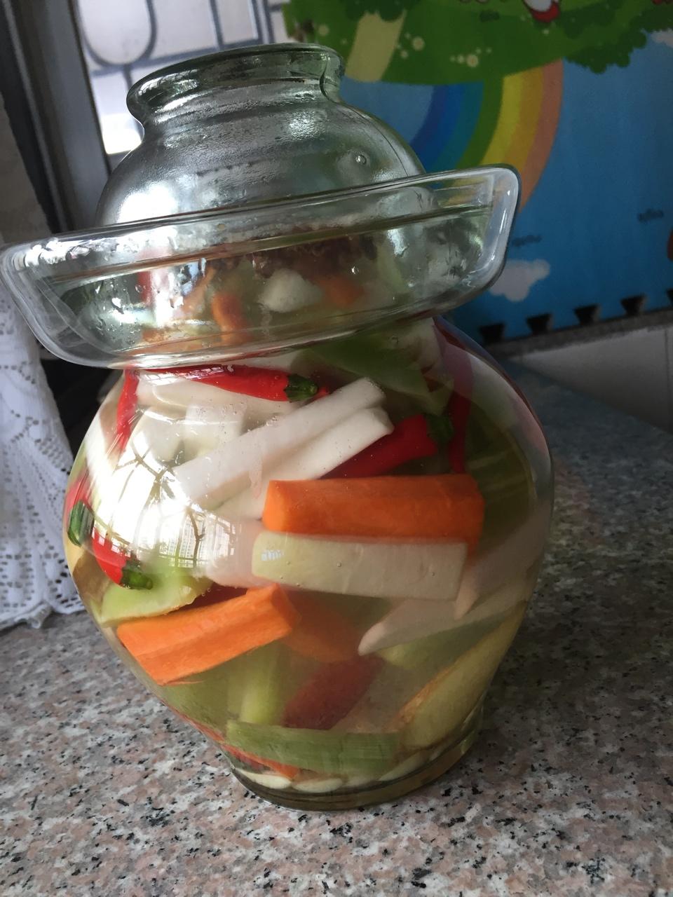 手机用户8066p9an做的四川泡菜