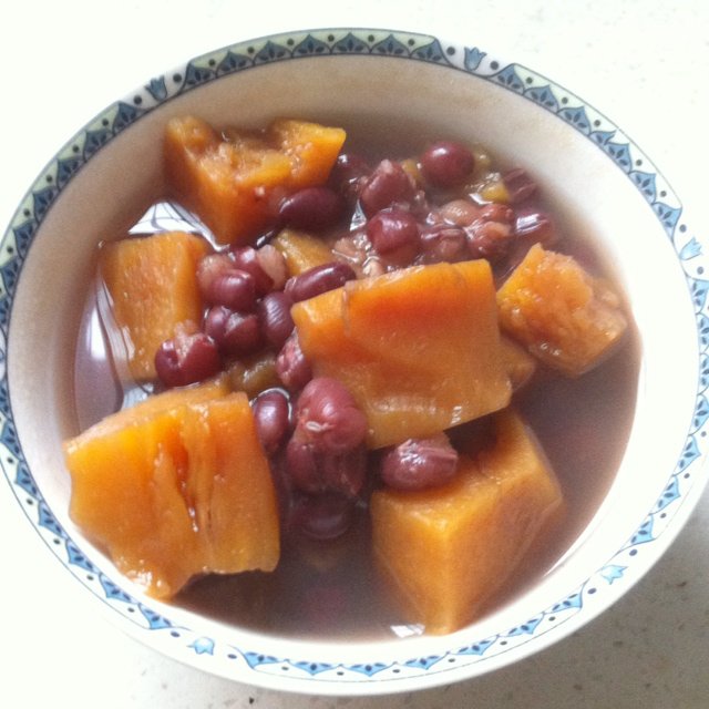 紫薯红豆汤