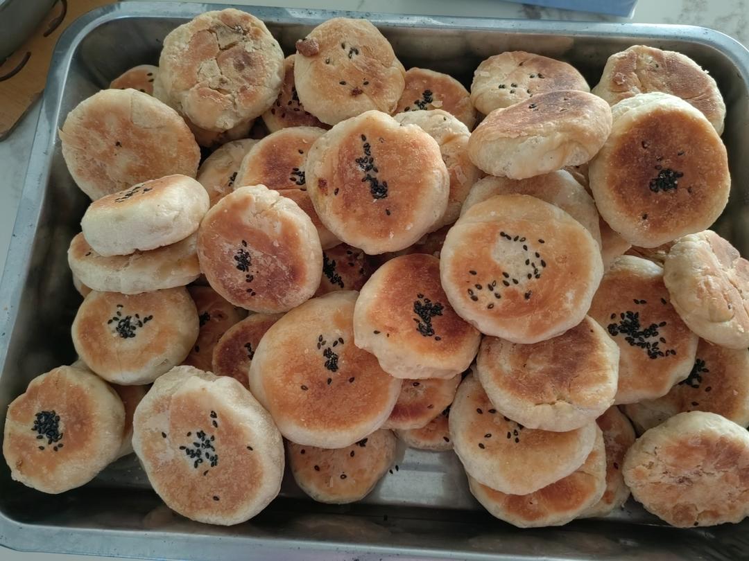 堂妈小厨——酥皮绿豆饼