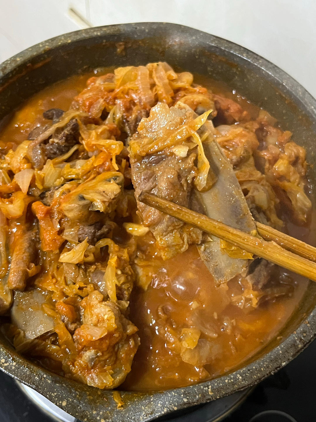 番茄酸菜牛肉乱炖丨健康·三餐