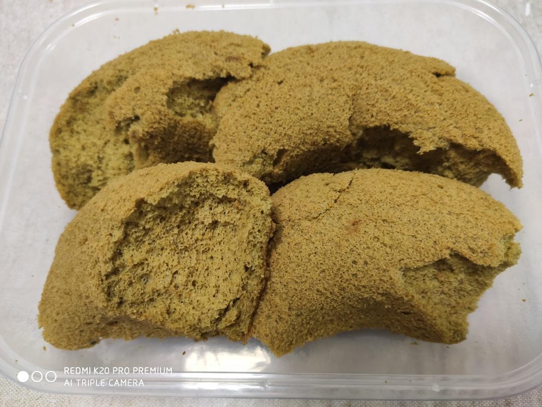 六寸抹茶戚风蛋糕