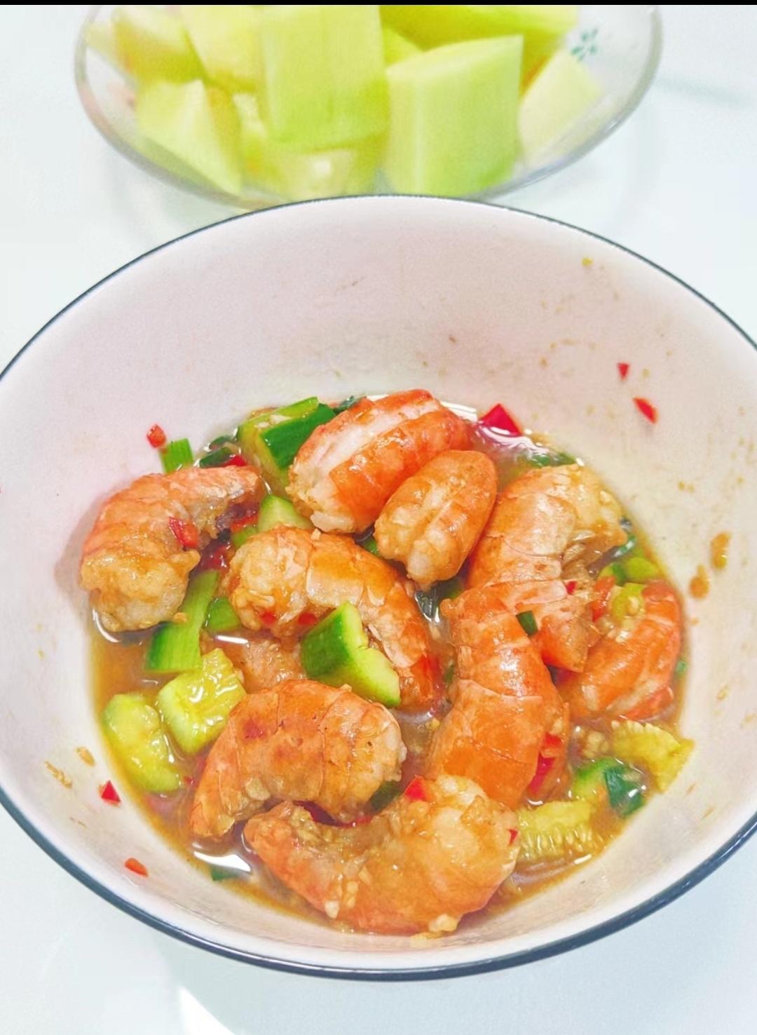 芥末罗氏虾（超简单，一看就会）