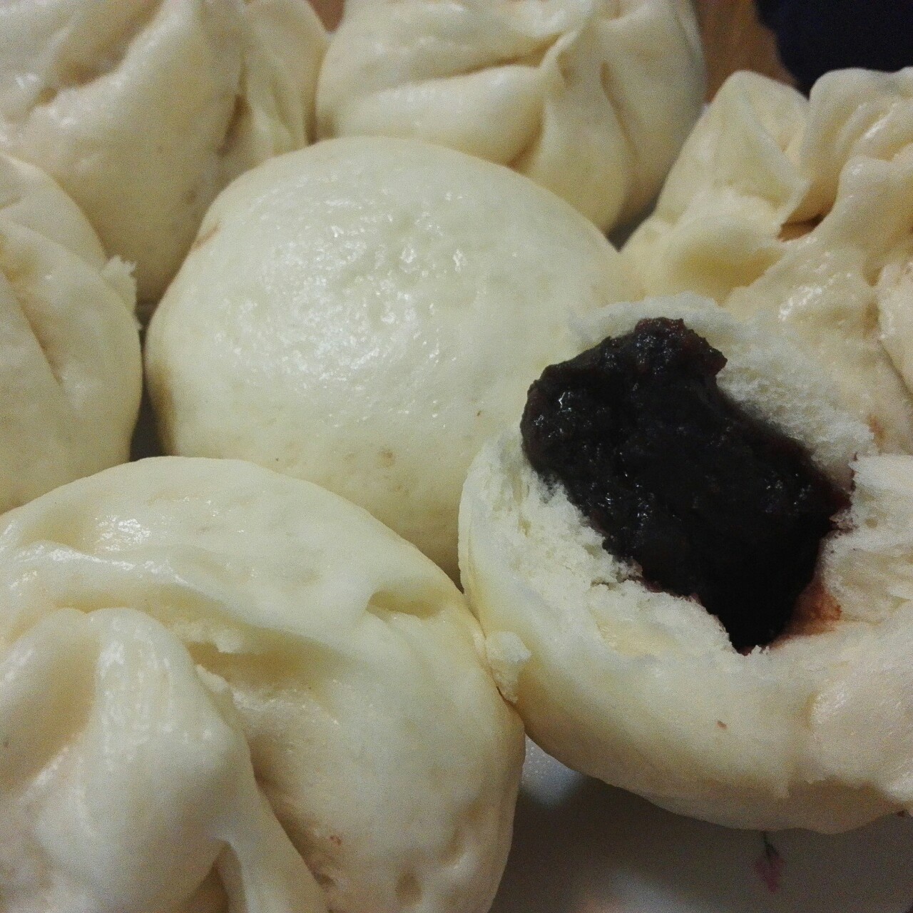 面包机版超松软牛奶馒头