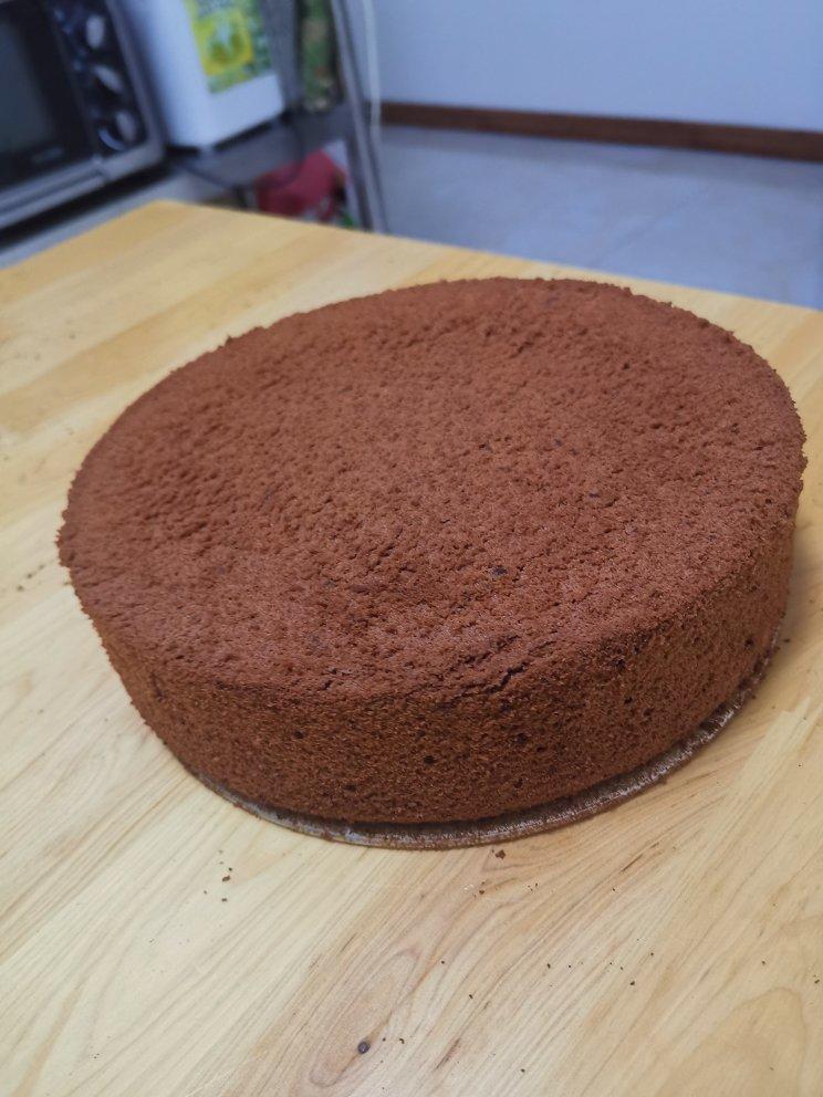 不消泡的巧克力戚风