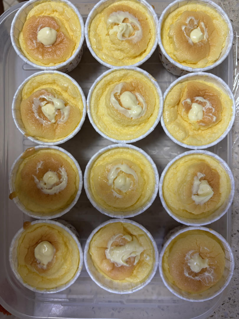 低糖版-北海道戚风蛋糕