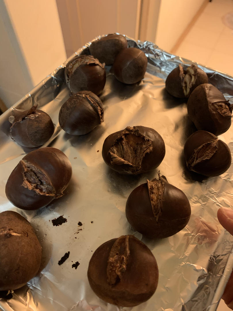 新手零失败烤栗子
