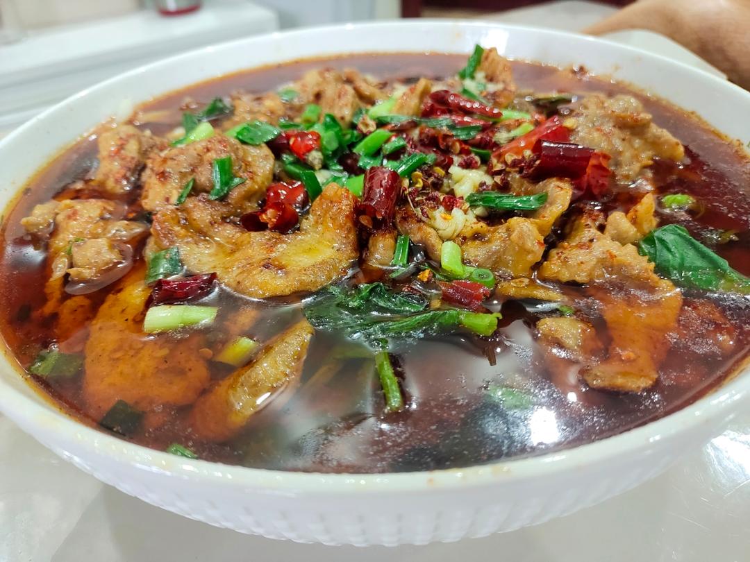 水煮肉片（肯定不翻车）