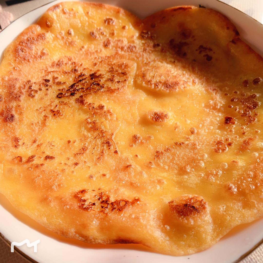 蓝蓝nail做的垂涎的金黄南瓜煎饼