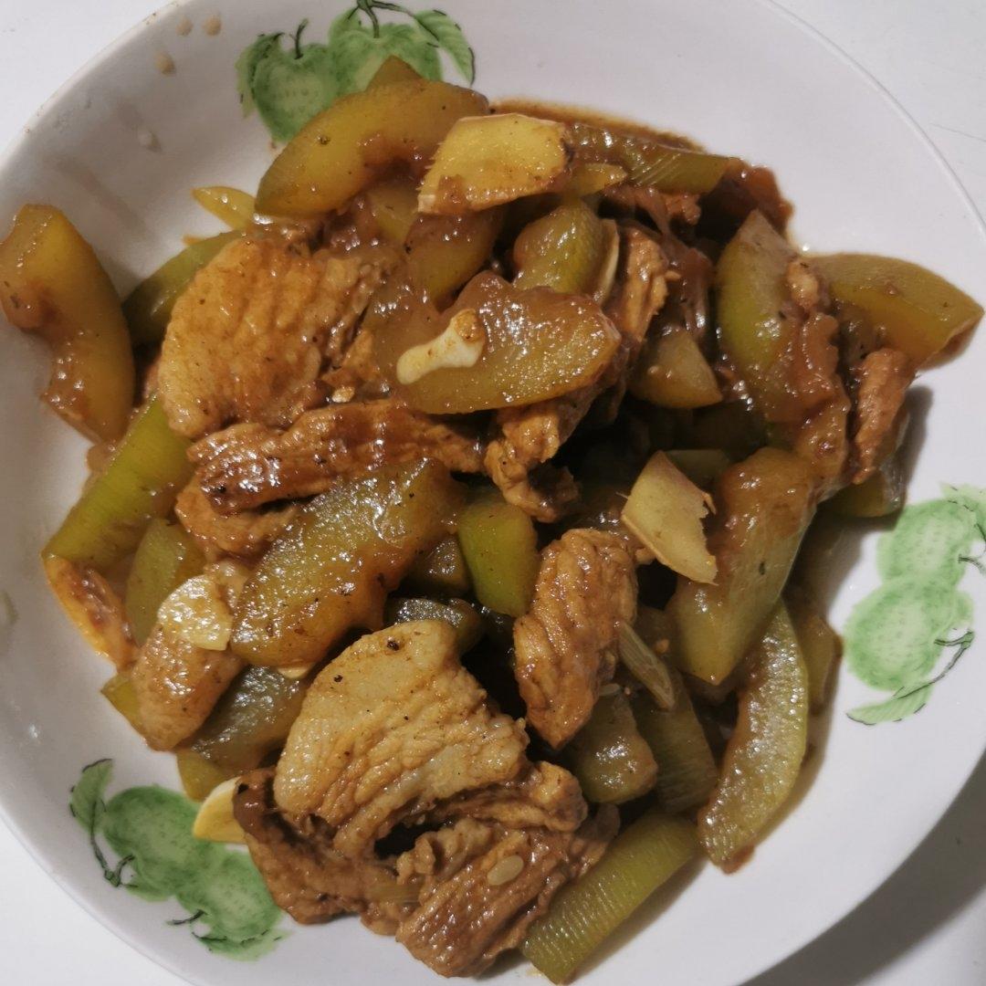 户子（瓠子）烧五花肉