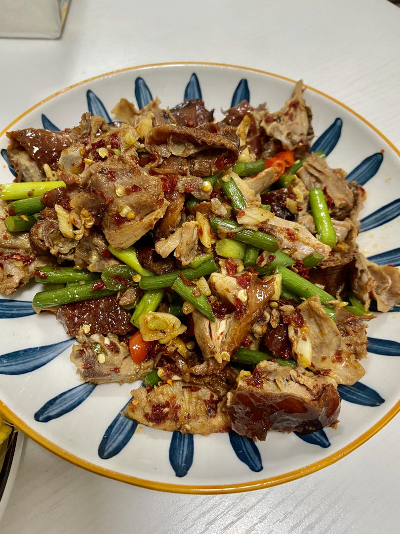 炒腊鸭