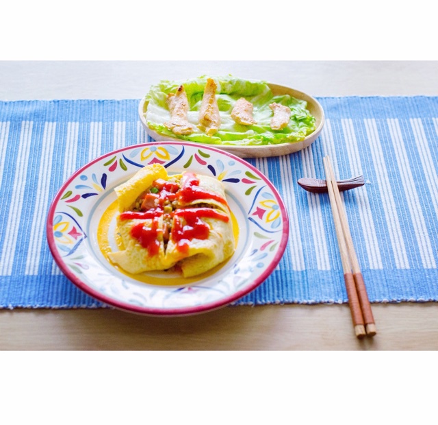 黄金茄酱蛋包饭