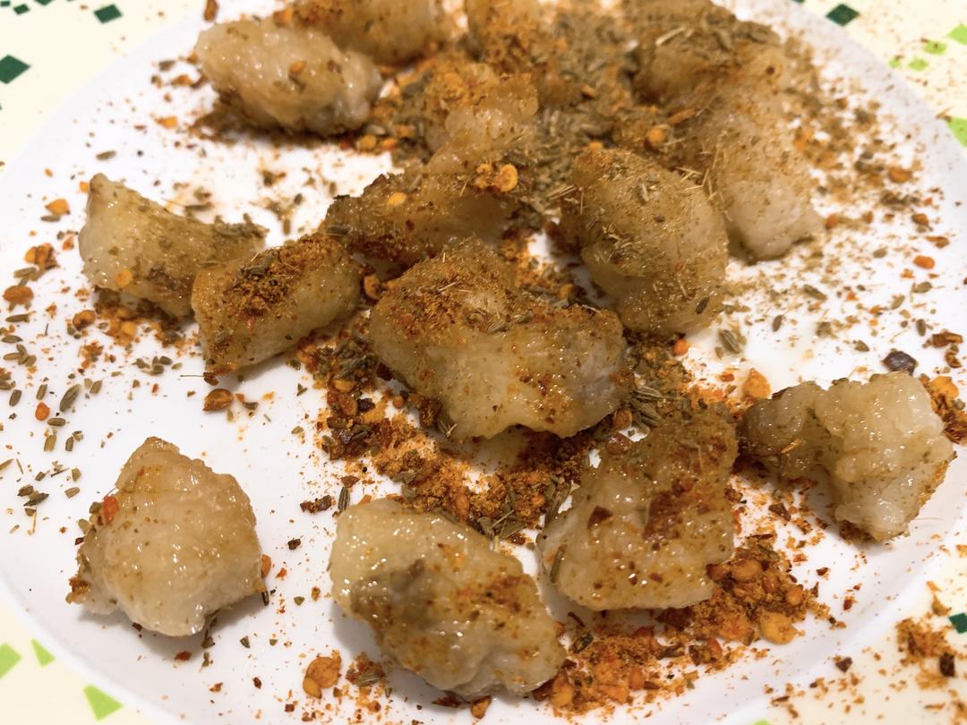 干煎牛胸口油，和烧烤店一个味道