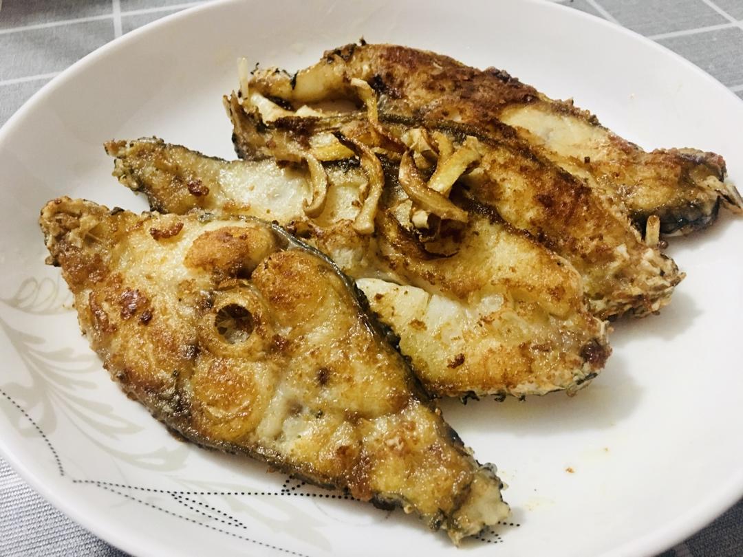 新手香煎鱼（铁锅0失败）