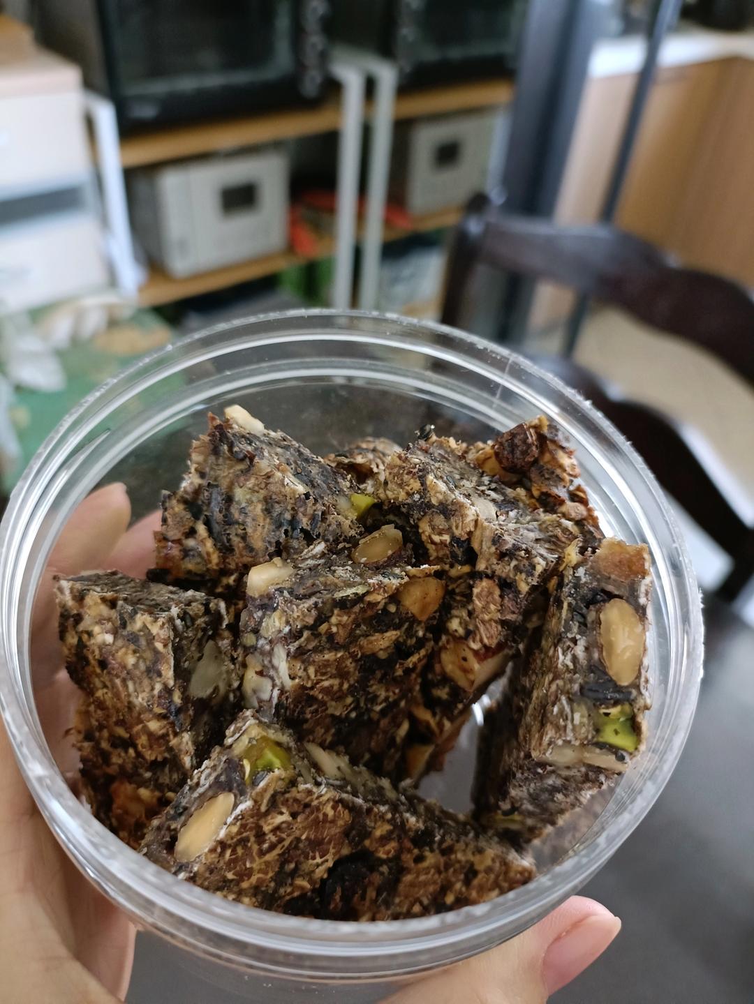 燕麦能量棒减脂期代餐零食