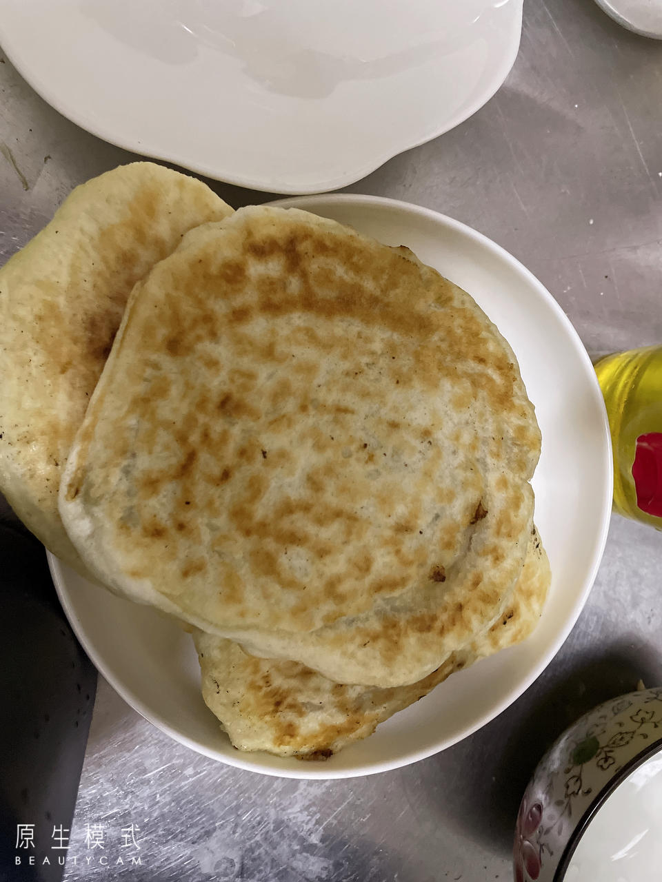 超喧软的馅饼，冷了也不会变硬，全程不用揉面