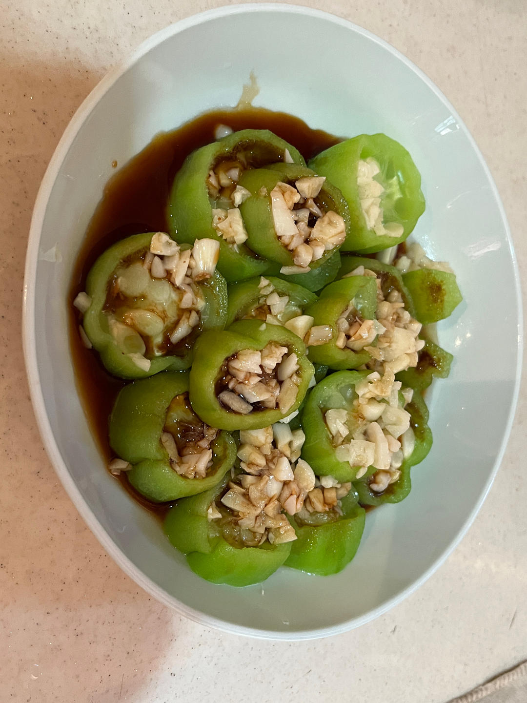 蒜蓉蒸丝瓜