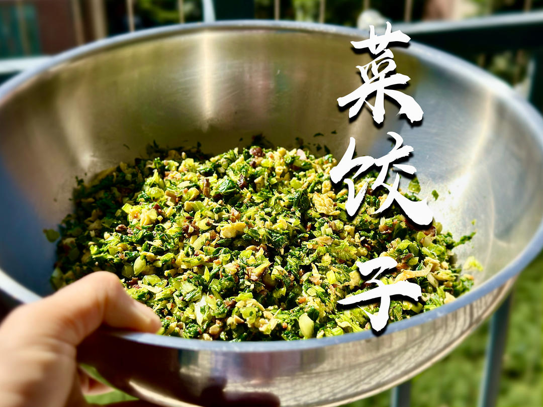菜饺子馅（包子馅）｜比肉还好吃的菜馅😆