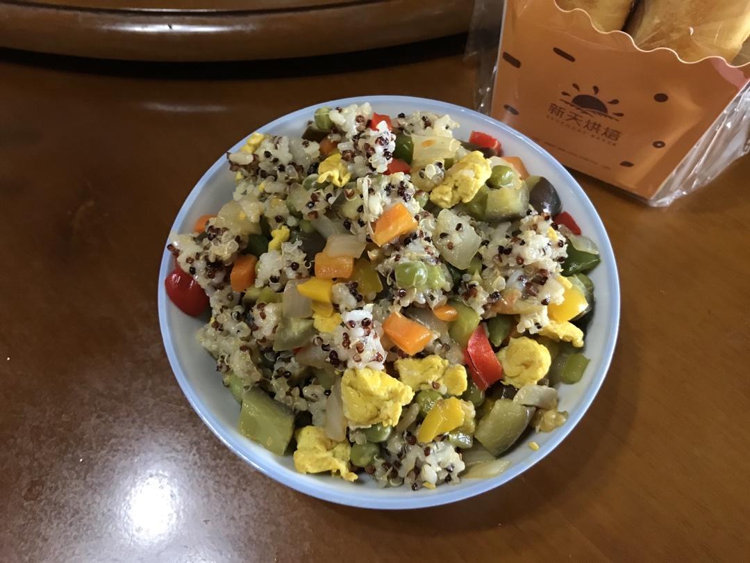 胡萝卜黎麦饭|没菜也吃两碗
