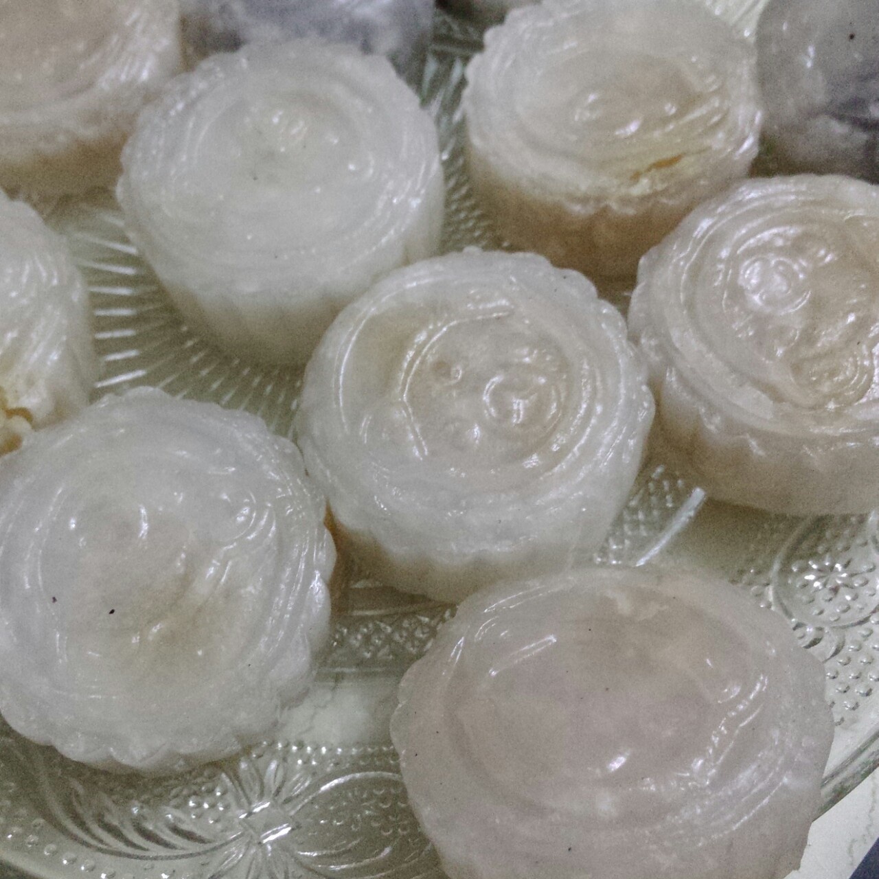 hh222做的水晶饼