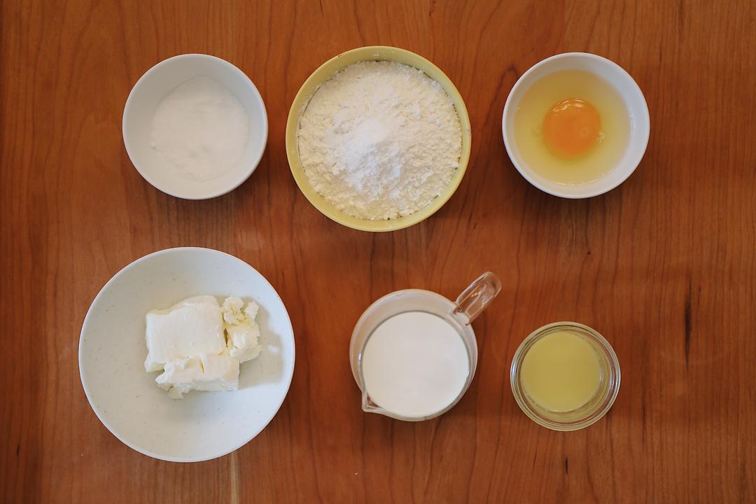 纯奶手撕吐司的做法 步骤1