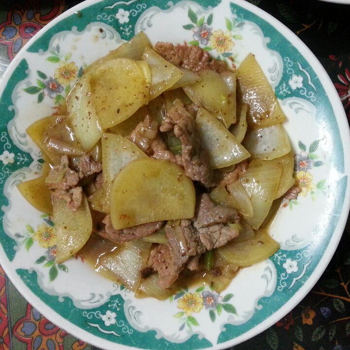孜然洋葱土豆片