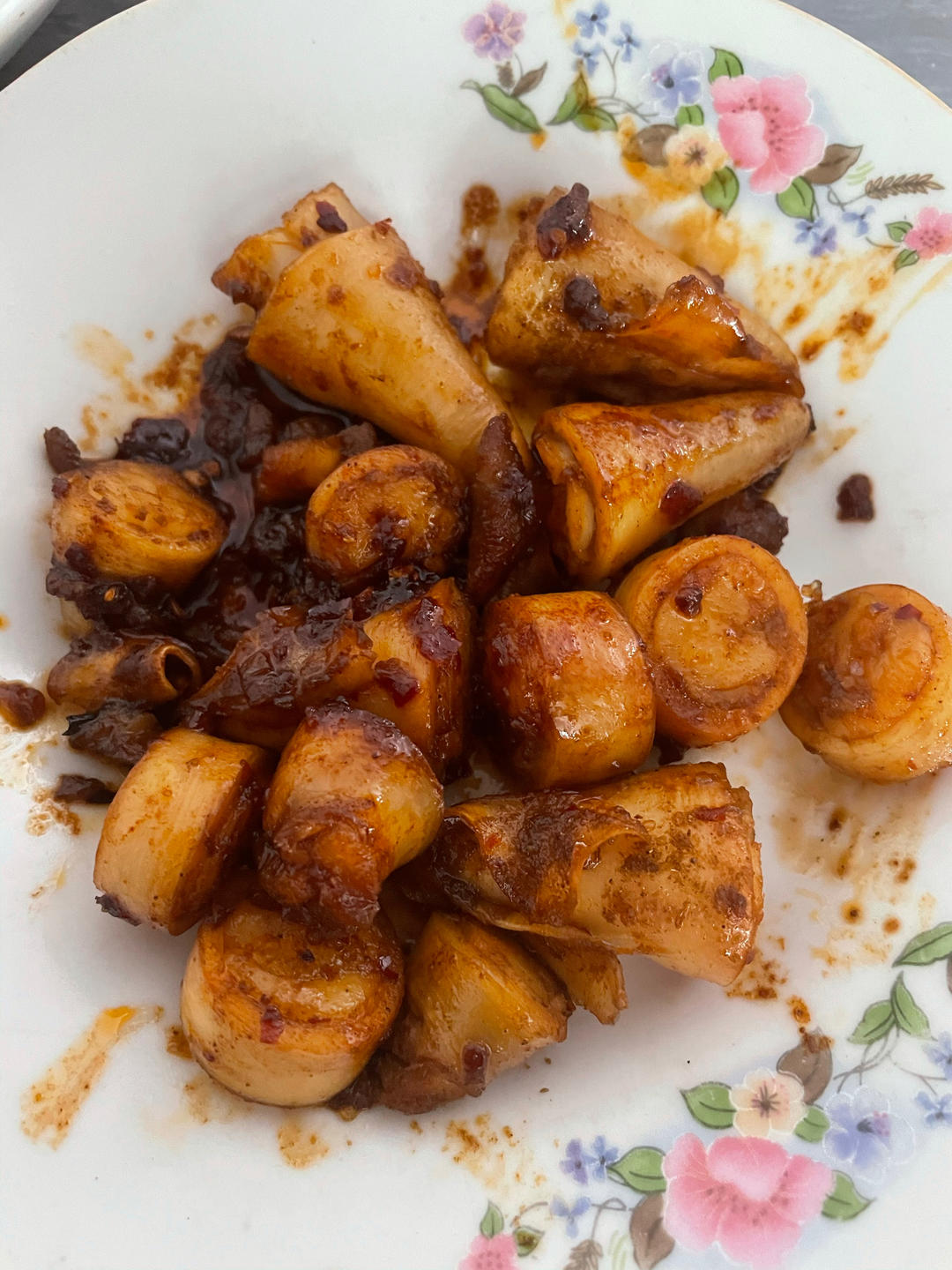 超下饭的孜然鱿鱼须，香辣爽嫩，比烧烤还好吃