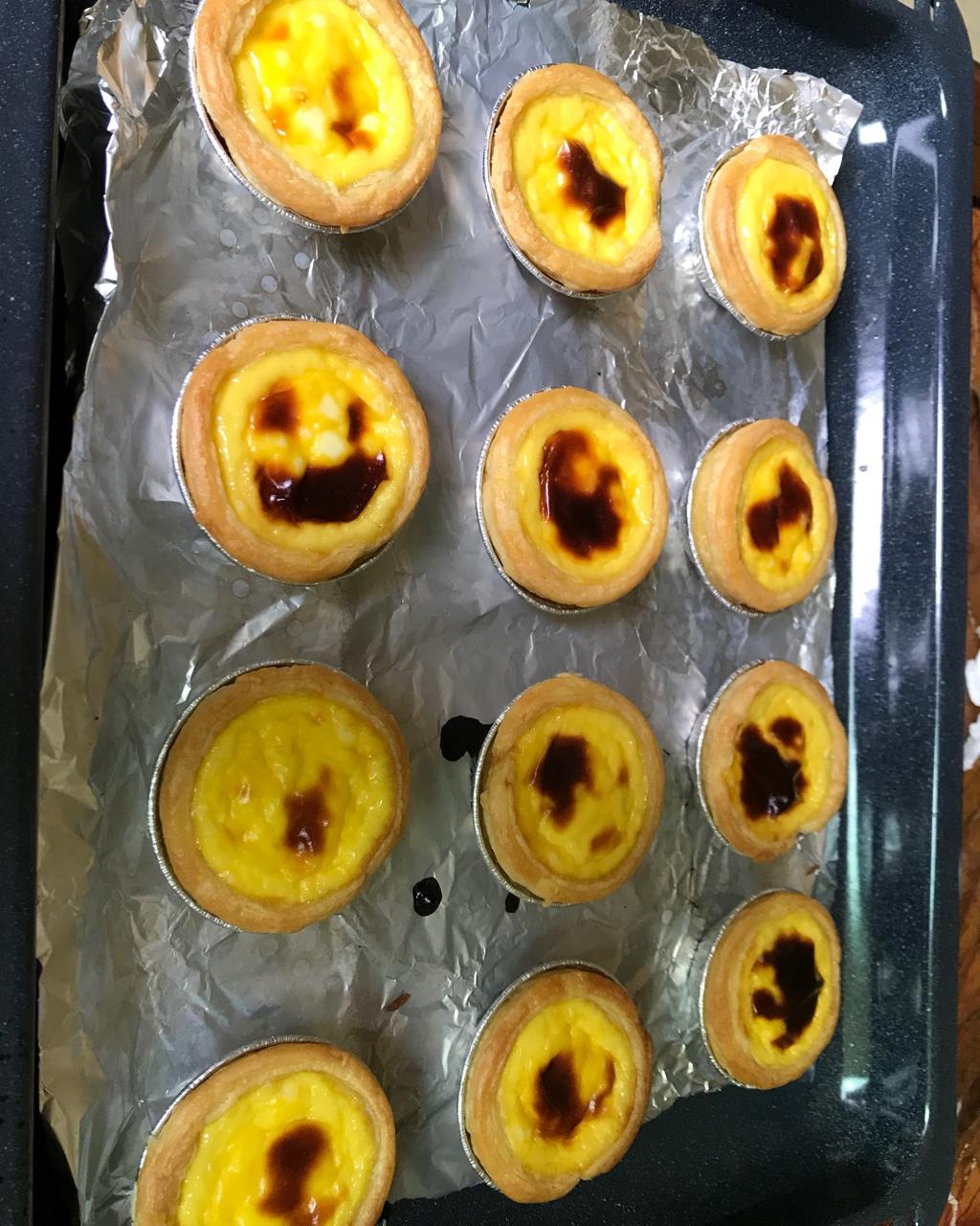 0负担无奶油蛋挞