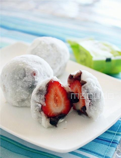 草莓红豆大福的做法步骤图 怎么做好吃 团团maru 下厨房 草莓红豆大福的做法步骤图 怎么做好吃 团团maru 下厨房