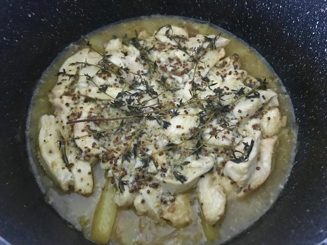 【健康三餐】蜂蜜芥末土豆烤鸡胸