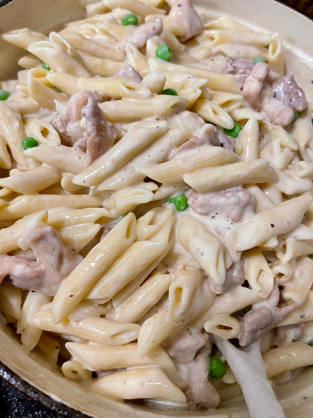 Chicken Alfredo Pasta （鸡肉意面）-简易版