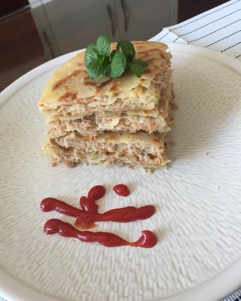 家常肉饼