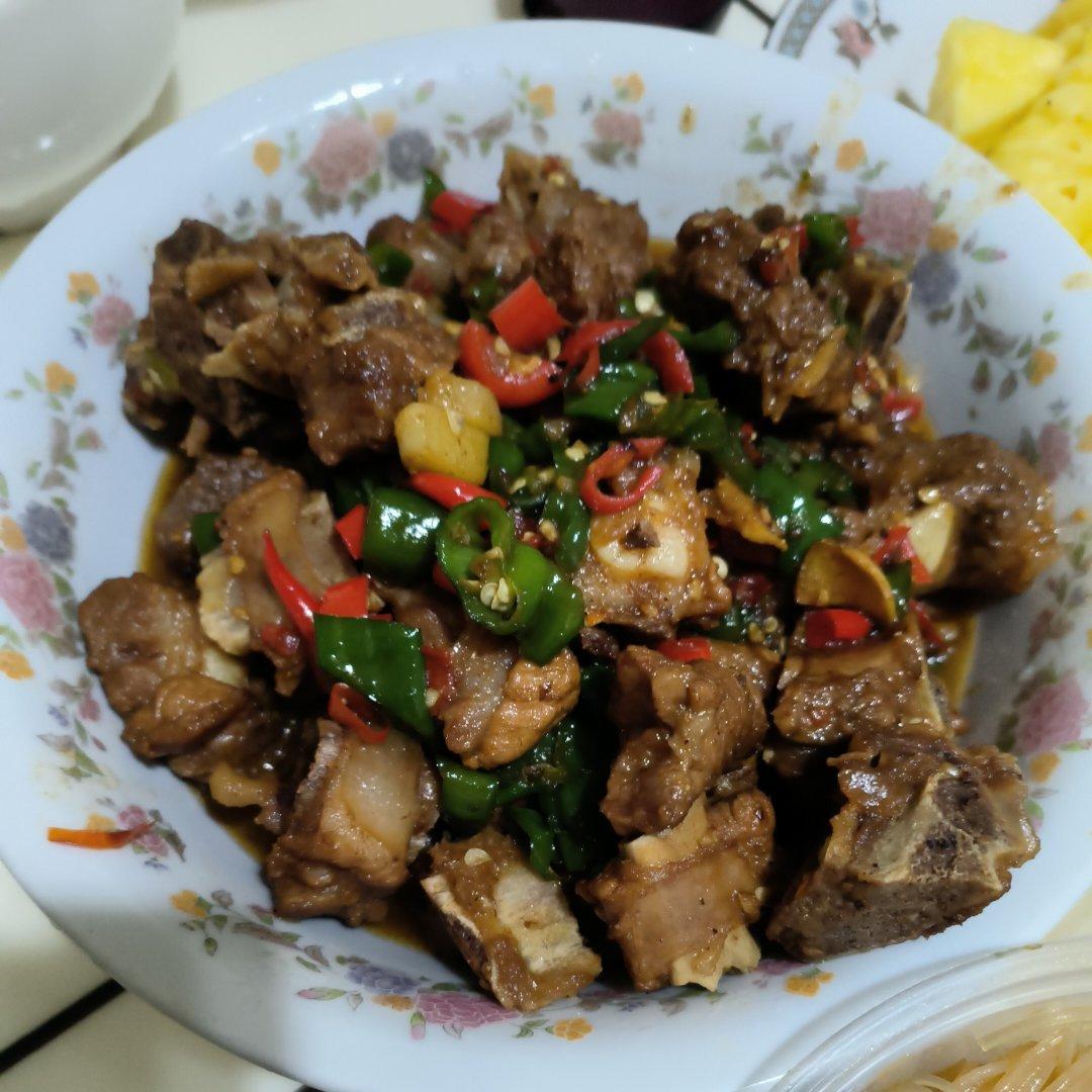 生炒排骨(经典湘菜)