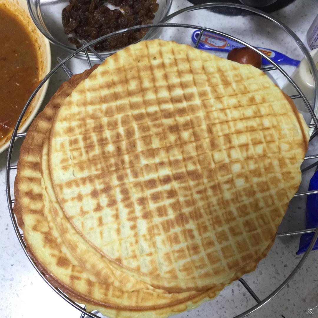 平底锅脆皮蛋卷