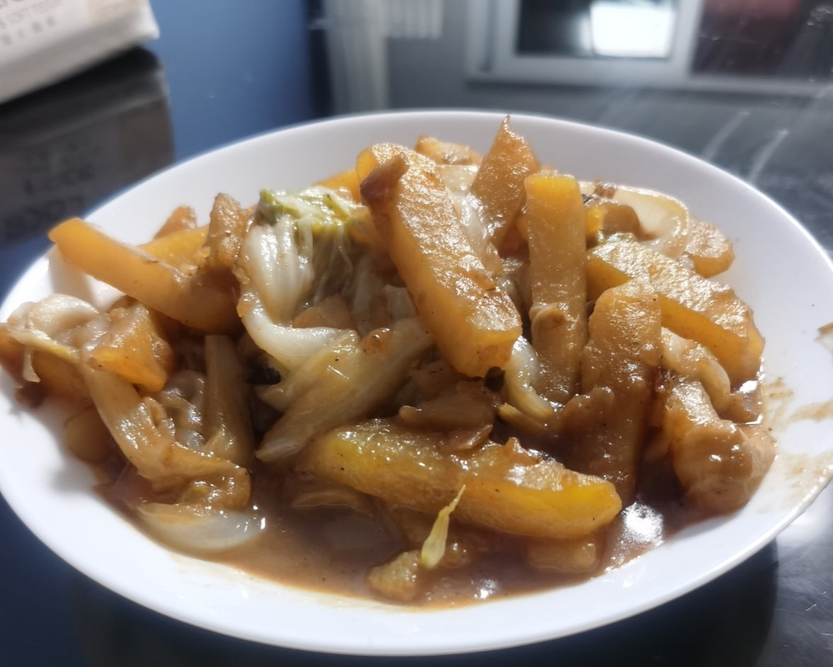 土豆白菜–嘎嘎好吃