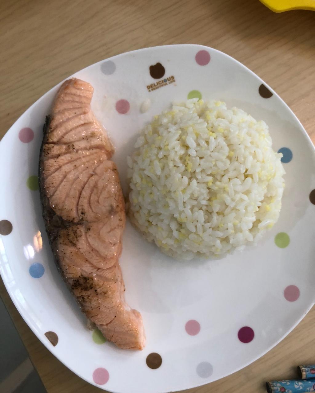 香煎三文鱼