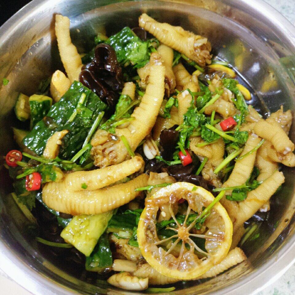 超好吃的🍋酸辣凤爪