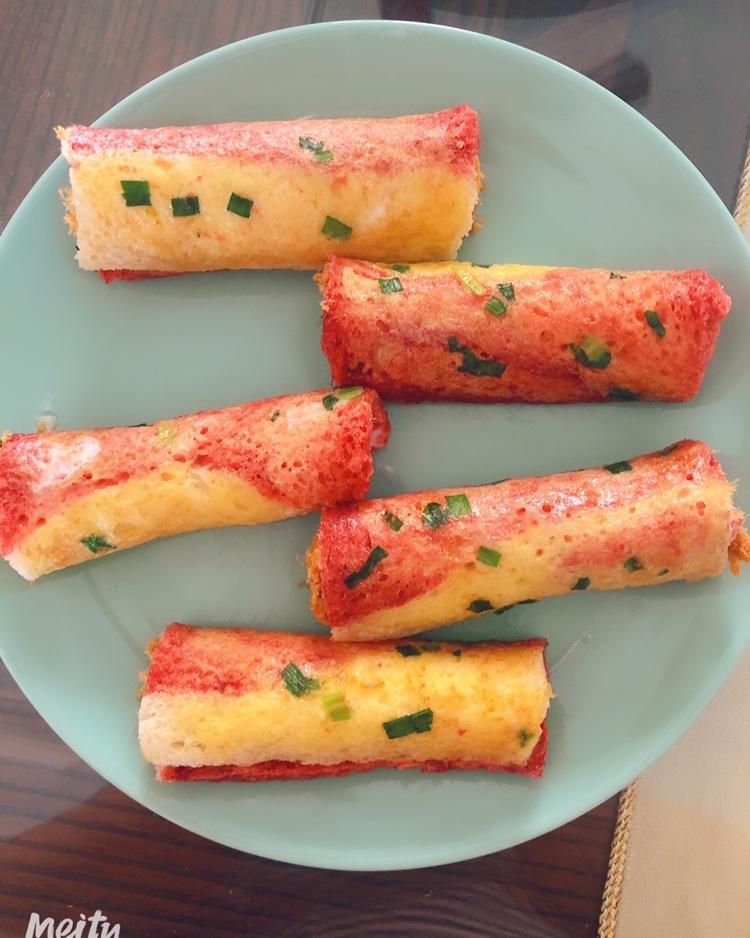 吐司片做肉松面包卷