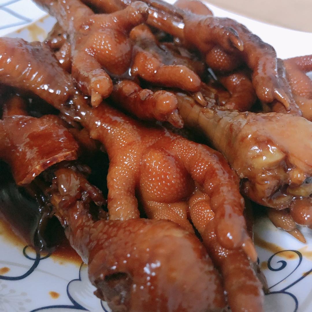 秘制红烧鸡爪