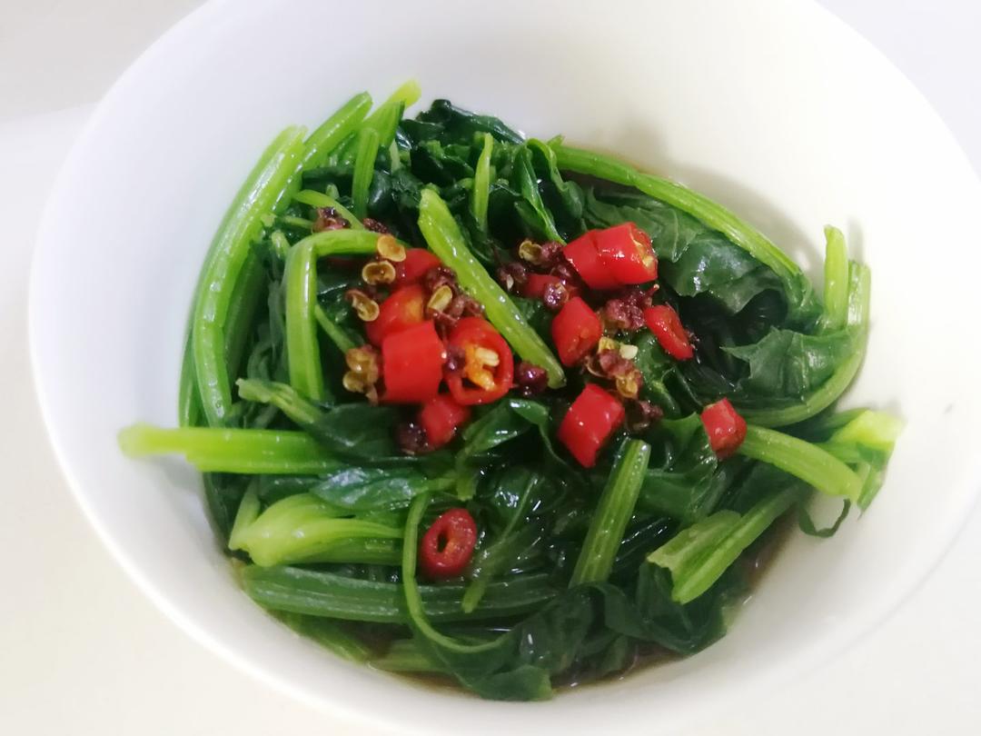 [减肥食谱] 凉拌菠菜