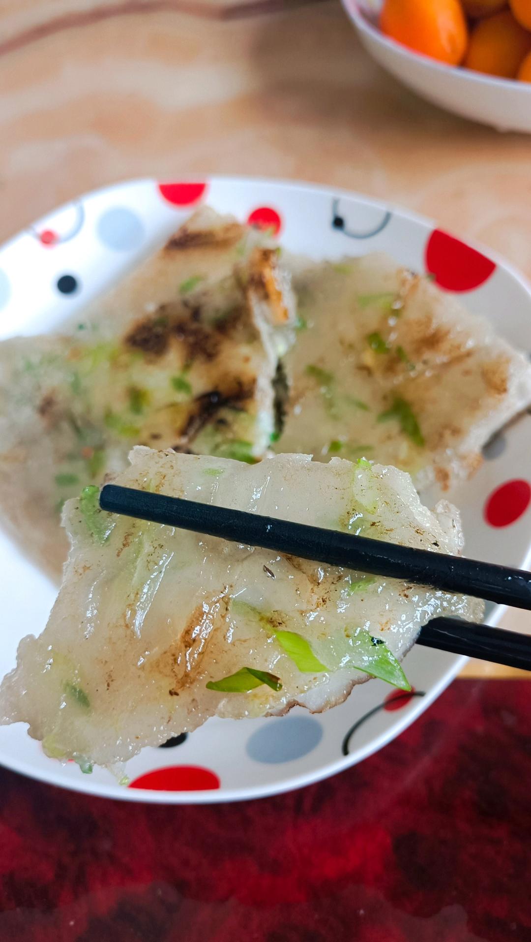 闽南小吃 儿时的美味——红薯粉煎饼