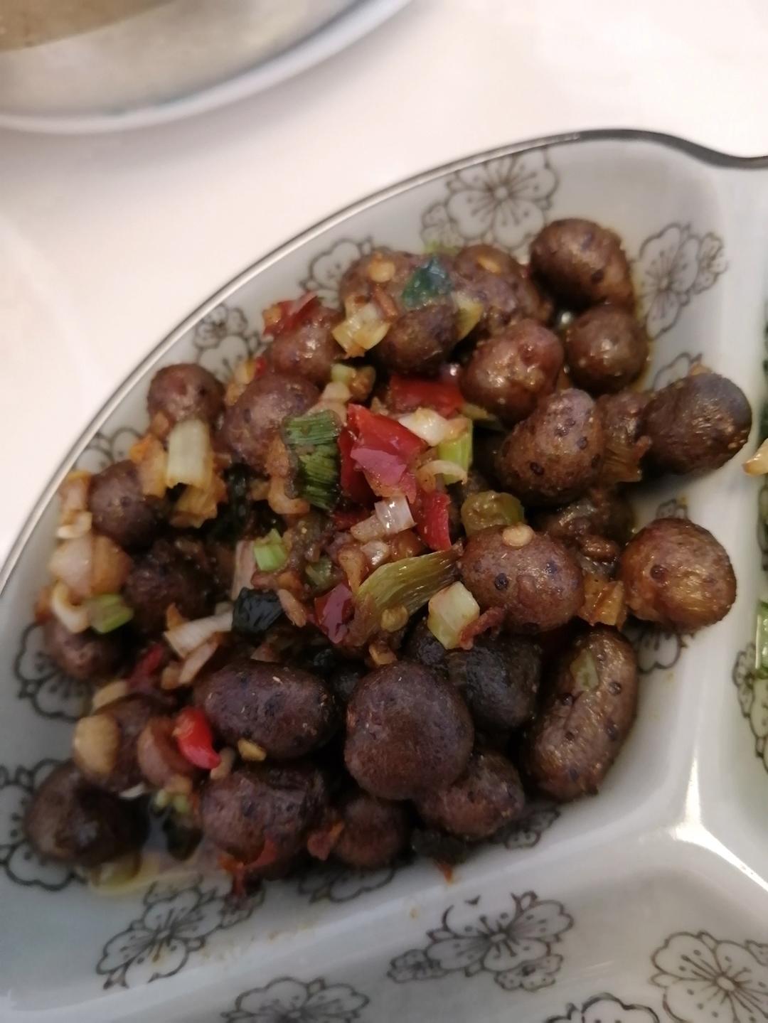 炒鸡好吃的山药豆