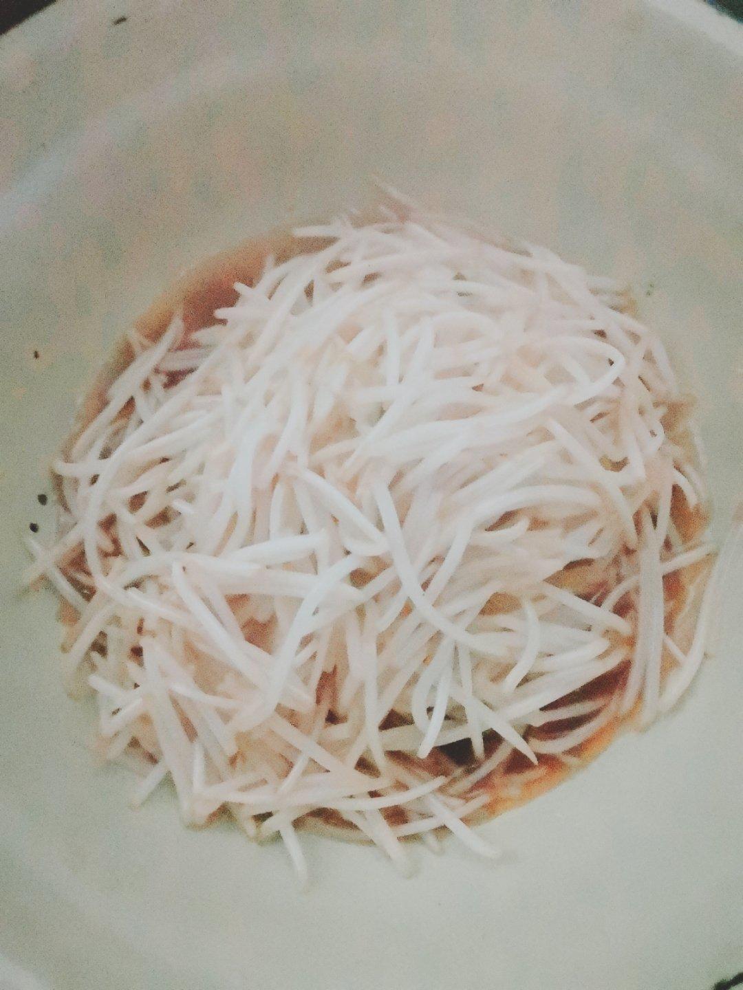 素炒豆芽